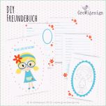 Schockieren Freundebuch – Diy Vorlage – Growidesign Plotterdateien