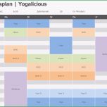 Schockieren Kursplan In Excel Erstellen Mit Kostenloser Vorlage