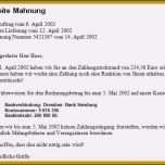 Schockieren Mahnung Vorlage Miete Luxus Vorlage Letzte Mahnung Muster