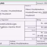 Schockieren Quittung Vorlage