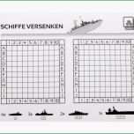 Schockieren Schiffe Versenken Denkspiel 40er Block Schreibblock Spiel