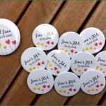 Schockieren Viele Viele Bunte buttons