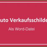 Schockieren Vordruck Kfz Kaufvertrag