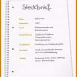 Schockieren Vorlage Steckbrief Kindergarteneckbrief Erzieherin