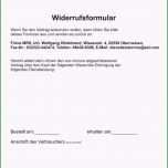 Schockieren Widerrufsformular