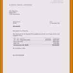 Selten 15 Rechnung Muster Ohne Mwst
