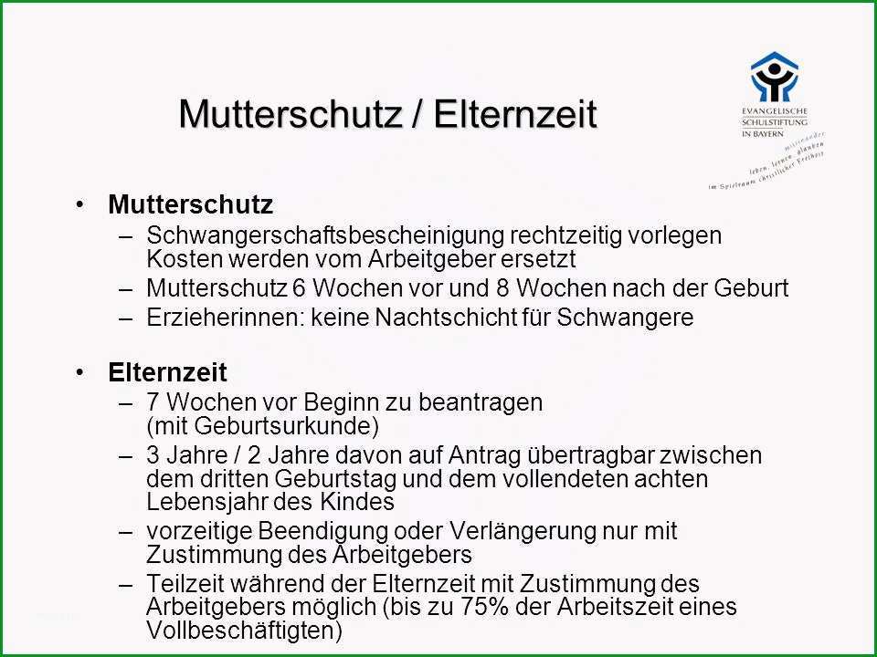 17 vorlage antrag elternzeit arbeitgeber