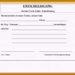 Selten 7 Vorlage Entschuldigung Berufsschule