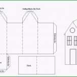 Selten Anleitung Zum Basteln – Häuschen Aus Papier Falten