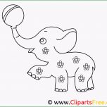 Selten Ausmalbild Zum Drucken Elefant Im Zirkus
