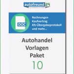 Selten Autohandel Vorlagen Paket