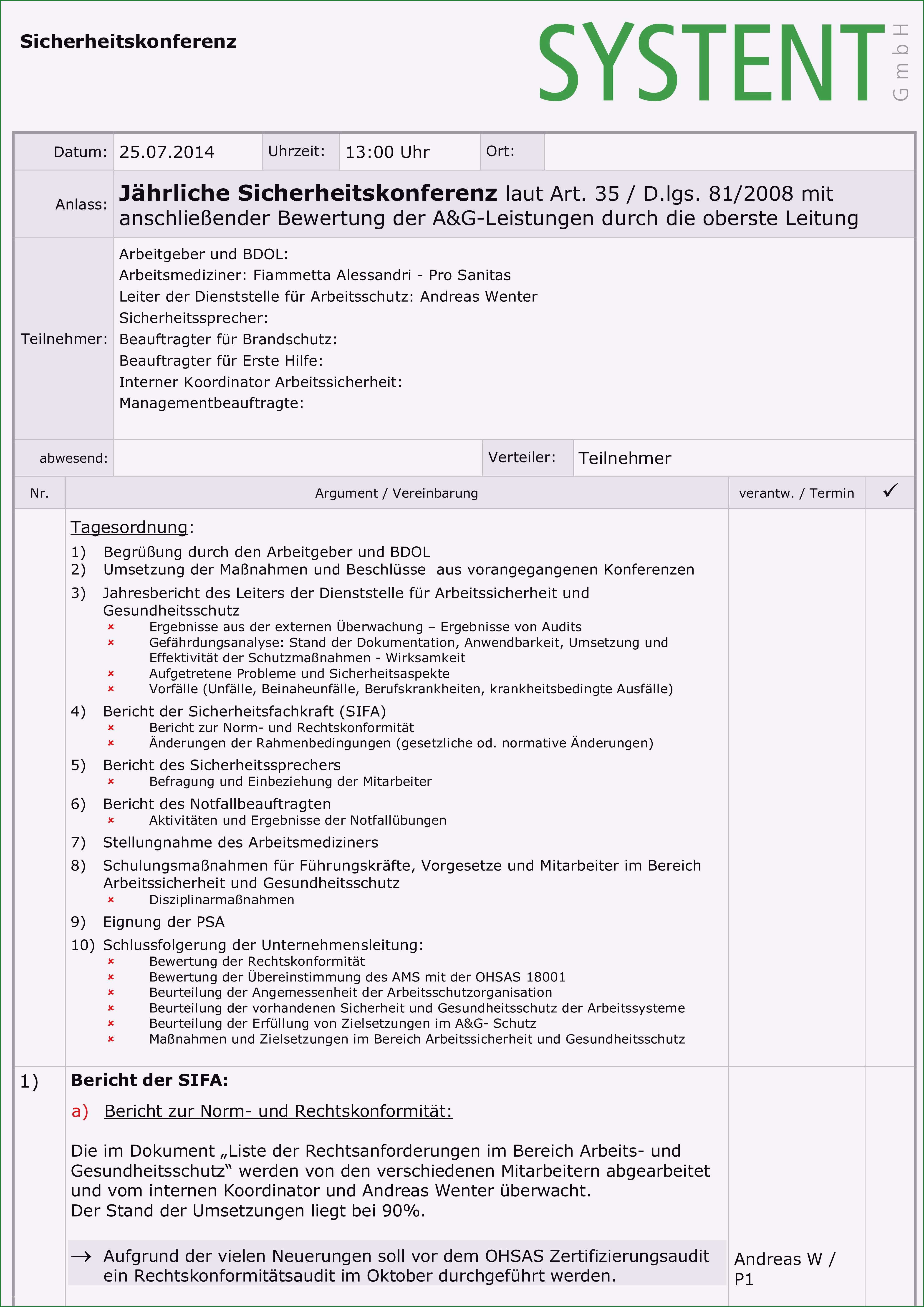 Selten Besuchsbericht Vorlage