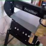 Selten Ein Holz Elch An Der Excalibur Dekupiersäge Gesägt