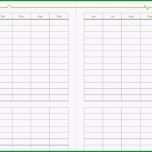 Selten Haushaltsbuch Jahresübersicht Grüner Faden