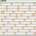 Selten Kalender 2015 In Excel Zum Ausdrucken 16 Vorlagen
