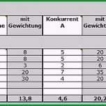 Selten Konkurrenzanalyse Excel Vorlage