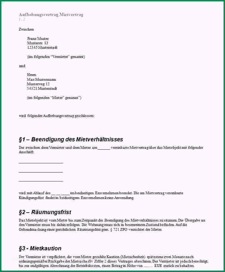 kundigung mietvertrag vorlage word schon wunderbar restaurant mietvertrag vorlage galerie entry level