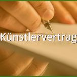 Selten Künstlervertrag Muster Musterix