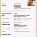 Selten Lebenslauf Vorlage Schüler Fabelhaft 7 Tabellarischer