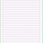 Selten Liniertes Papier Vorlage Pdf format