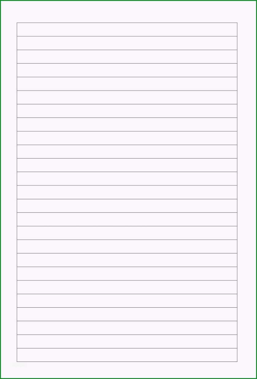 Selten Liniertes Papier Vorlage Pdf format