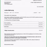 Selten Mahnung Schreiben