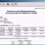 Selten Nebenkostenabrechnung Vorlage Excel Erstaunlich Excel