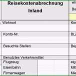 Selten Reisekostenabrechnung Vorlage Finanzamt Fabelhaft