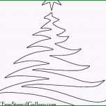 Selten Tannenbaum Schablone Zum Drucken