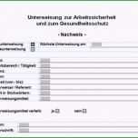 Selten Unterweisung Fremdfirmen Vorlage Word – Wordde