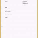 Sensationell 11 formeller Brief Vorlage