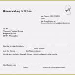 Sensationell 12 Krankmeldung Per E Mail Schreiben Vorlage
