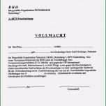 Sensationell 13 Vollmacht Muster Abholung