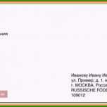 Sensationell 15 Vorlage Briefumschlag