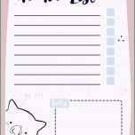 Sensationell 16 to Do Liste Vorlage Tumblr