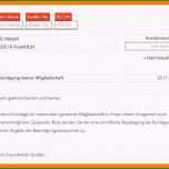 Sensationell 17 Kündigung Mitgliedschaft Vorlage Word