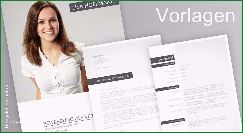bewerbung layout