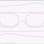 Sensationell Eine Brille Basteln Vorlage &amp; Anleitung