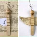 Sensationell Engel Aus Holz Basteln Diy Holzengel Mit Vorlage Talu
