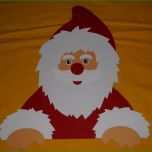 Sensationell Fensterbild tonkarton Winter Fenstergucker Nikolaus