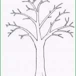 Sensationell Fingerabdruck Baum Vorlage Basteln