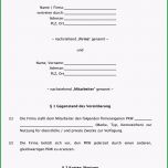 Sensationell Firmenwagen Vereinbarung Vorlage Zum Download