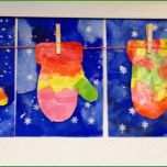 Sensationell Klassenkunst Winterbild Handschuhe