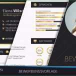 Sensationell Kreative Bewerbung topdesign24 Bewerbungsvorlage Word 2017