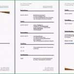 Sensationell Lebenslauf Vorlage In Word Lebenslauf Muster Word