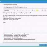 Sensationell Mailing Vorlage Erstaunlich Email Vorlagen Liste