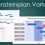 Sensationell Meilensteinplan Vorlage Excel &amp; Powerpoint