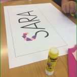 Sensationell Namensschilder Vorlage Schule Süß 1000 Ideen Zu