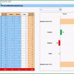 Sensationell Personalplanung Mit Excel Excel Vorlagen Shop