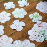 Sensationell Pin Blumen Basteln Vorlage